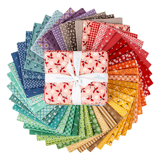 🐝 Bee Bundle Limited Edition Colors – Fat Quarter Bundle by Lori Holt of Bee in My Bonnet