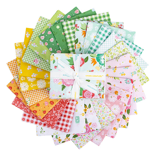 Summer Skies and Fireflies Fat Quarter Bundle – Gracey Larson – Riley Blake Designs – 24 Precut FQs – FQ-16370-24