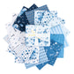 Preorder - Blue Blooms & Threads Fat Quarter Bundle | Christopher Thompson | Riley Blake Designs | 16pcs