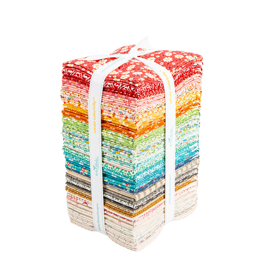 Farmer’s Daughter Fat Quarter Bundle – 54 Pieces by Lori Holt for Riley Blake Designs (FQ-17160-54)
