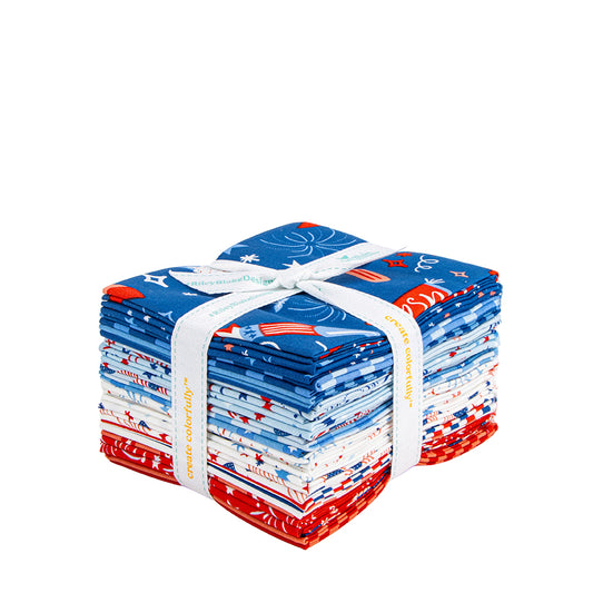 Firecracker Fat Quarter Bundle – My Mind’s Eye – Riley Blake Designs – Preorder February 2026