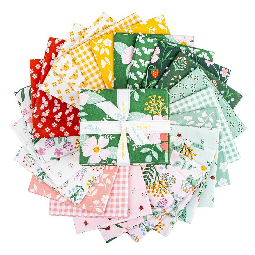 Meadow Moments Fat Quarter Bundle – Riley Blake Designs – Preorder Spring 2026 | Farmhouse Fabric Shop