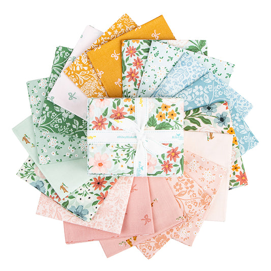 Sweet Cotton Tales Fat Quarter Bundle – 18pcs – Cayla Naylor – Riley Blake Designs