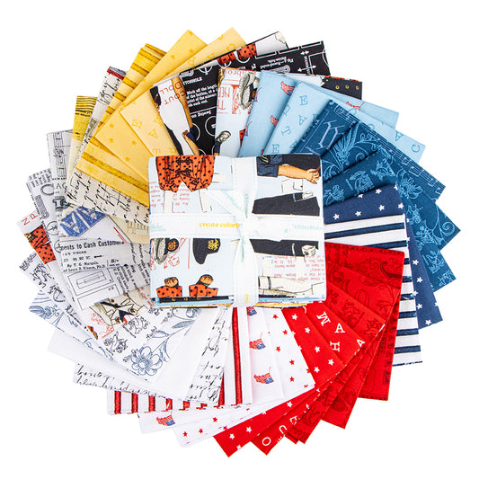 Preorder - Sew America Fat Quarter Bundle – 30 Pieces (FQ-17340-30) – J. Wecker Frisch – Riley Blake Designs