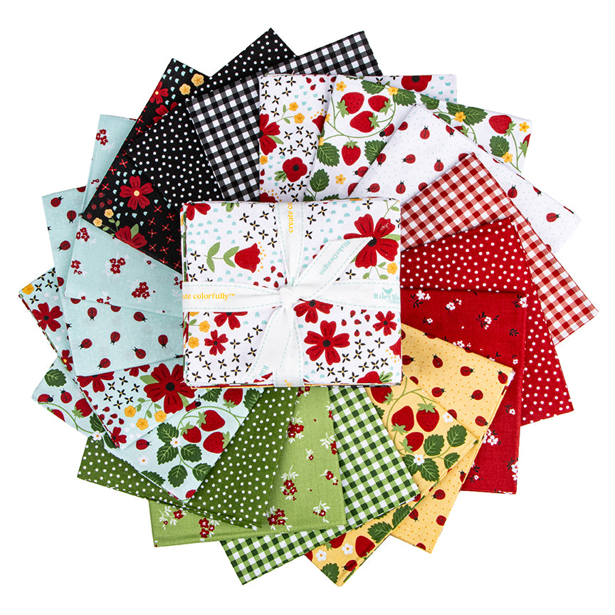 Preorder — Little Ladybug Fat Quarter Bundle by Lori Whitlock — 18 FQs — Arriving August 2026