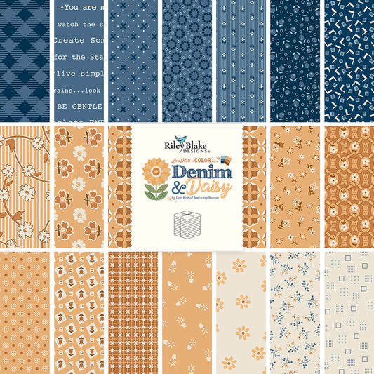 Denim & Daisy 5 Inch Stacker Charm Pack – Lori Holt – October 2026 Preorder