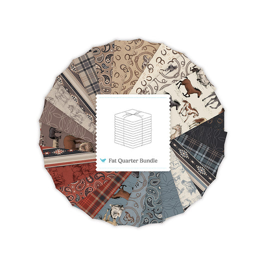 Horseshoe Creek Fat Quarter Bundle – 24 Piece Set | Riley Blake | 50% Deposit Preorder (Dec 2026)