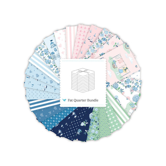 Coastal Dreams Fat Quarter Bundle by Tasha Noel for Riley Blake Designs – 50% Deposit March 2027 Preorder