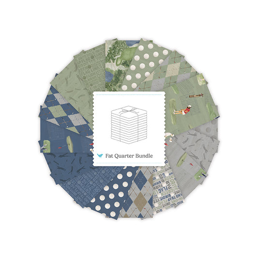 Greens & Fairways Fat Quarter Bundle Reservation – 50% Deposit Preorder – January 2027 Arrival