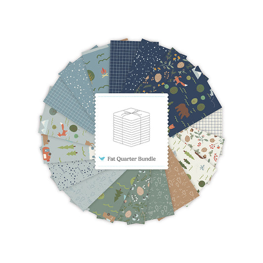 Upper Pines Fat Quarter Bundle Featuring Upper Pines by Deena Rutter for Riley Blake Designs - February 2027 Preorder