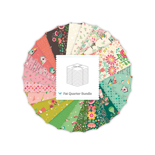 Aviary Fat Quarter Bundle – 25 Pieces | Cherry Guidry | 50% Deposit Preorder | May 2027
