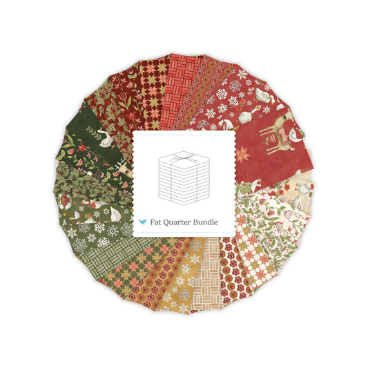 Waddle’s Christmas Fat Quarter Bundle – 24 Pieces | Teresa Kogut | 50% Deposit Preorder | May 2027