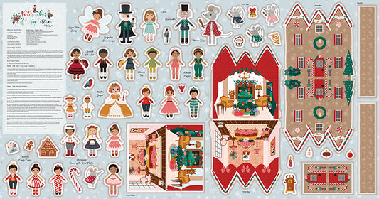 Nutcracker Tradition Felt Panel – Playmat and Characters (Preorder)