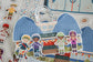 Hometown Heroes Play Stadium Felt Panel – 50% Deposit January 2027 Preorder | Hometown Heroes by Jennifer Long for Riley Blake Designs