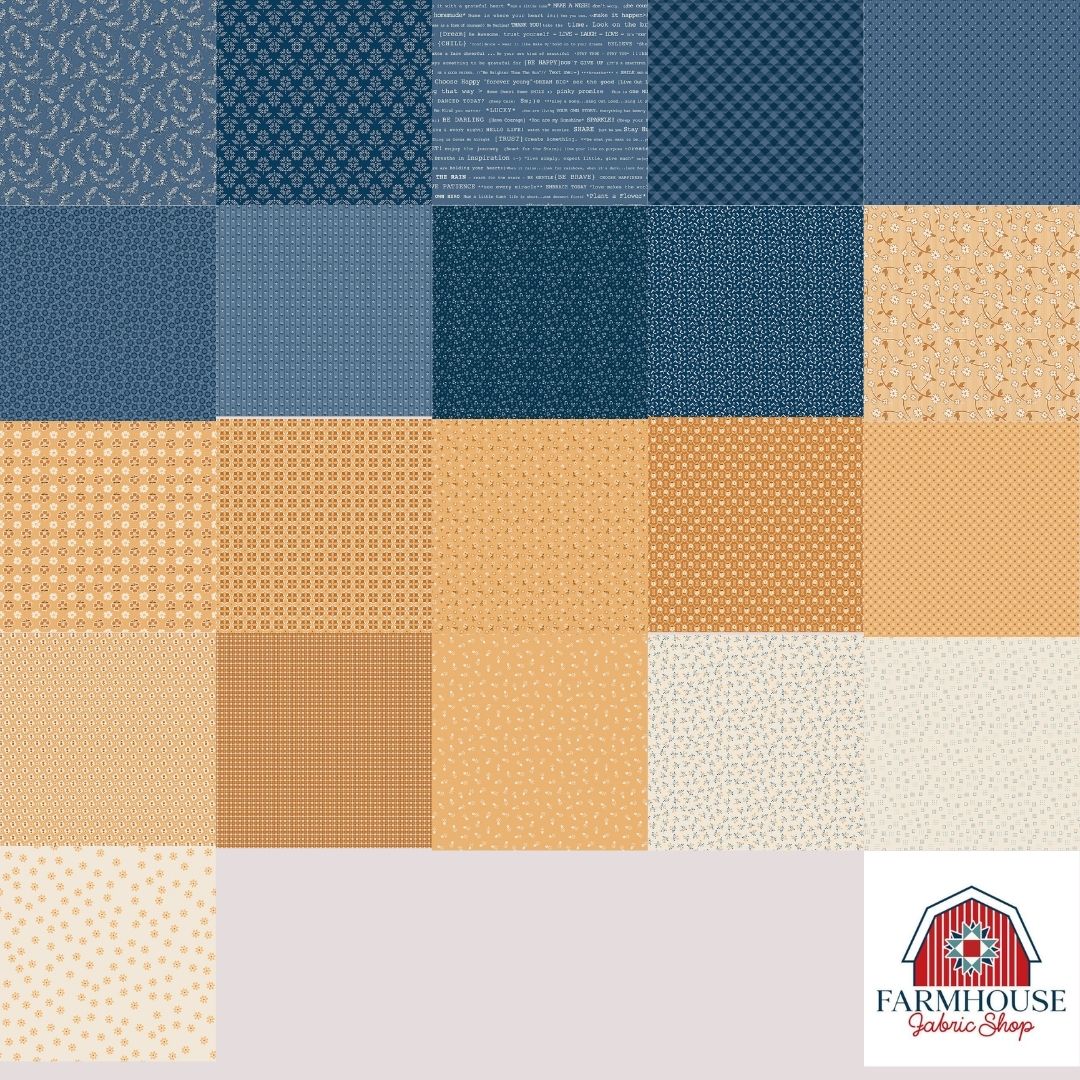 Denim & Daisy 5 Inch Stacker Charm Pack – Lori Holt – October 2026 Preorder