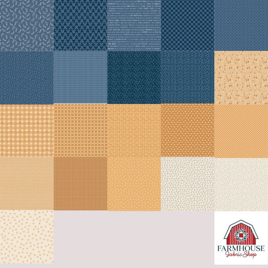 Denim & Daisy 5 Inch Stacker Charm Pack – Lori Holt – October 2026 Preorder