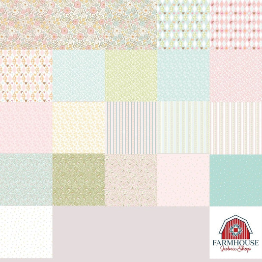 Little Posies 10” Stacker | Layer Cake | Riley Blake Preorder Sept 2026