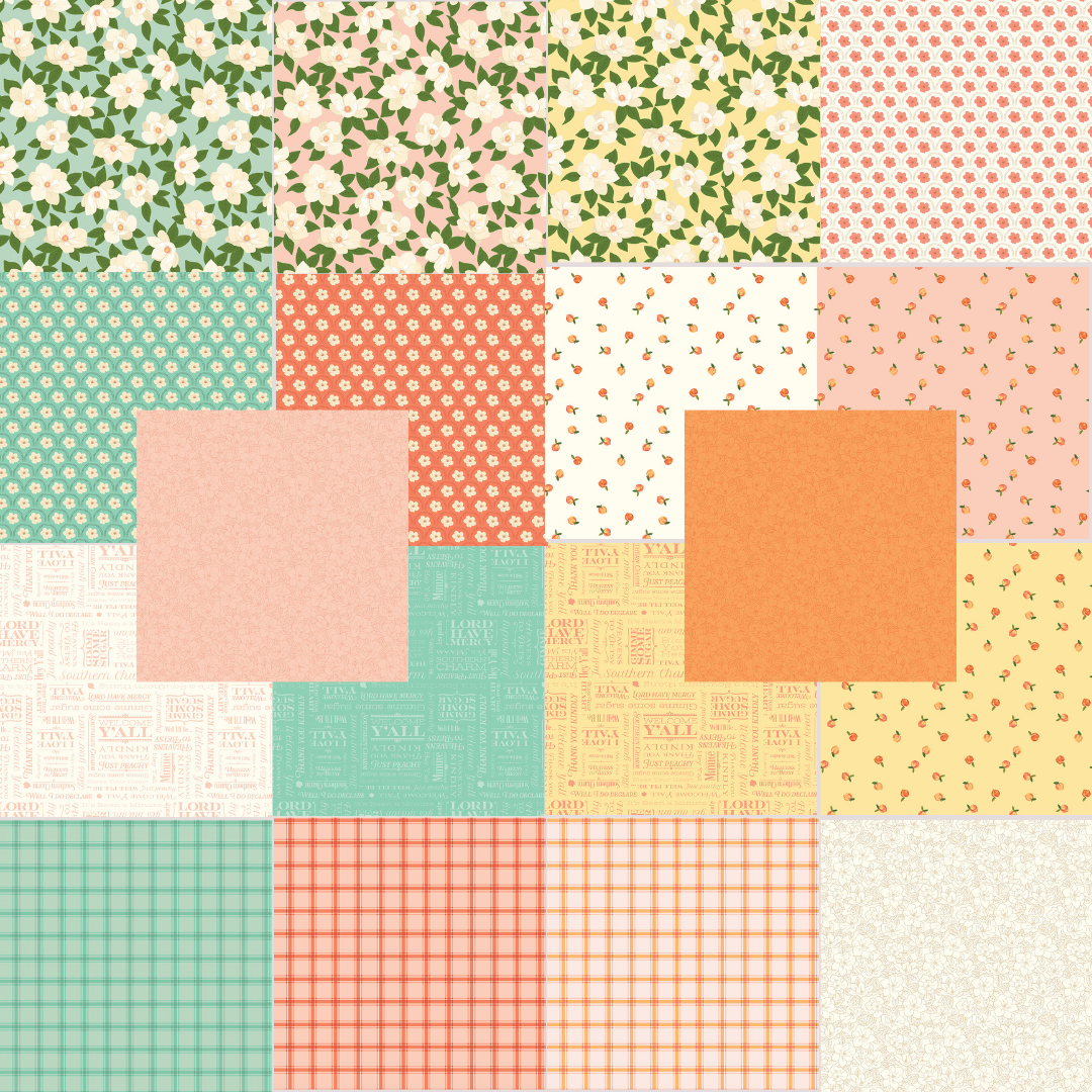 Southern Charm Fat Quarter Bundle – 18pc (Preorder • April 2026)