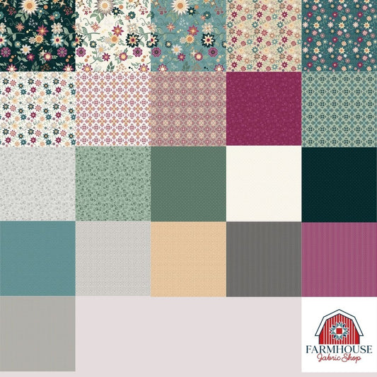 Where the Wild Flowers Are Fat Quarter Bundle (21) | Preorder Oct 2026