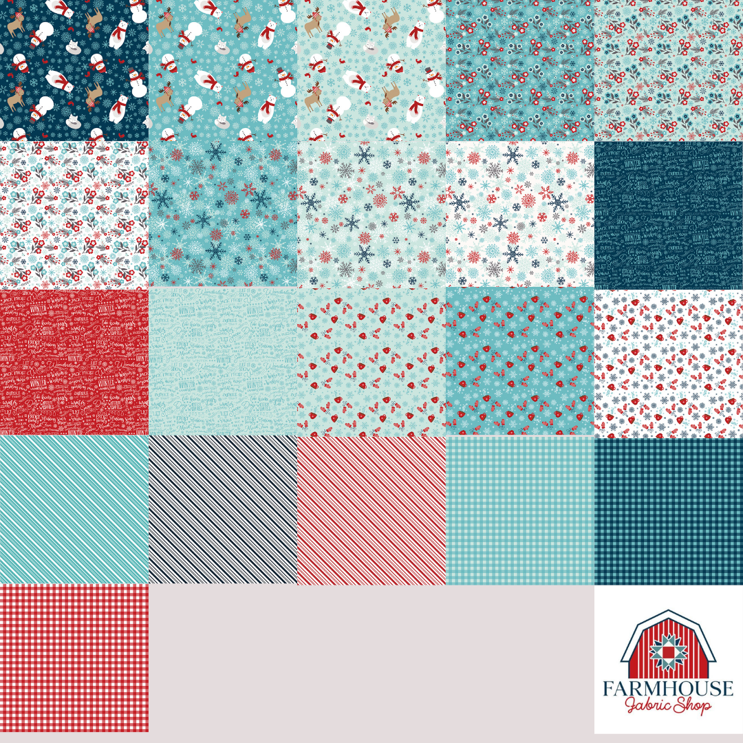 A Perfect Winter 5" Stacker (42 Pieces) by Lori Whitlock – Preorder