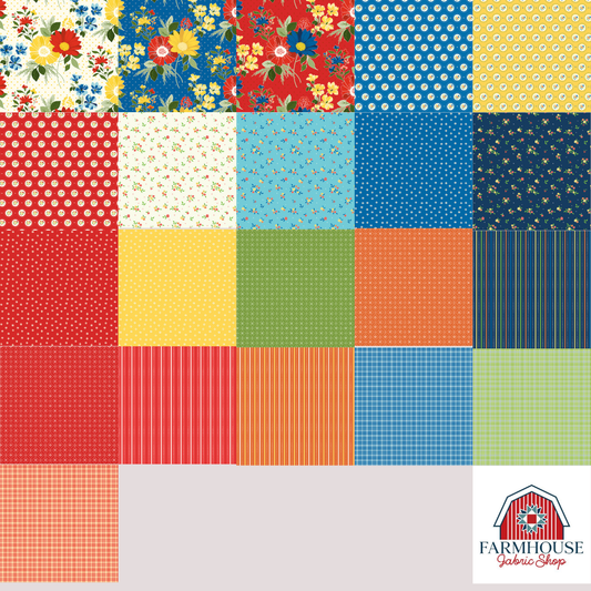 Summer’s In Town 10" Stacker – 42 Pieces – Riley Blake Designs – Preorder (March 2026)