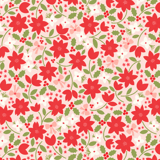 My Sew Quilty Life December Darling Candy Cane Crush Backing Set – 50% Deposit June 2027 Preorder