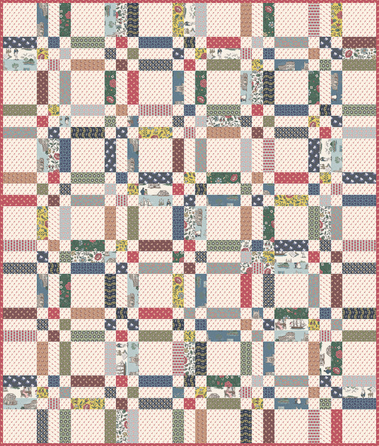 Jane Austen's House Persuasion Half Agony, Half Hope Quilt Kit – 50% Deposit June 2027 Preorder