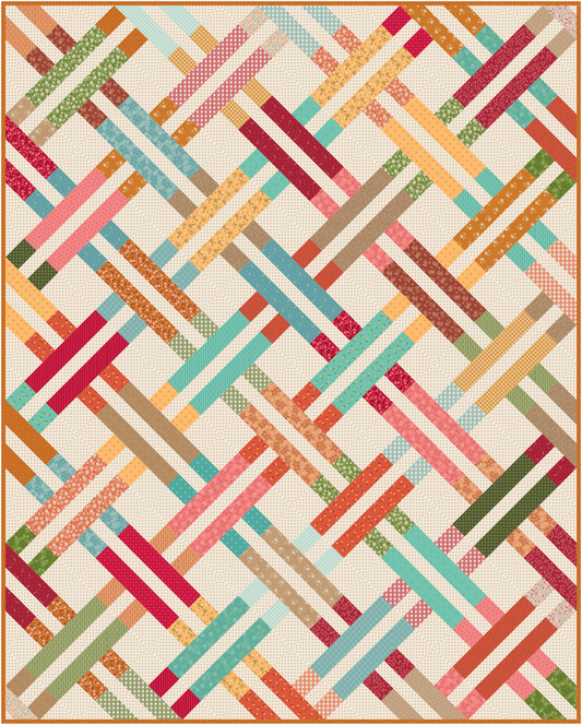 Jelly Weave Quilt Kit – Baked with Love by Lori Holt – Throw Size Quilt Kit 50% Deposit Preorder • Arriving July 2026