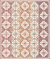 PREORDER – Laura's Log Cabin Quilt Kit – Modern Prairie – Evening on the Prairie – Riley Blake Designs – 84" x 100" – KT-16740 – Ships Oct 2025