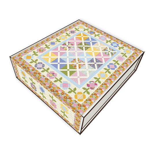 Plaid and Posies Quilt Kit – Little Darlin’ by RBD Designers – Pattern by Heather Peterson