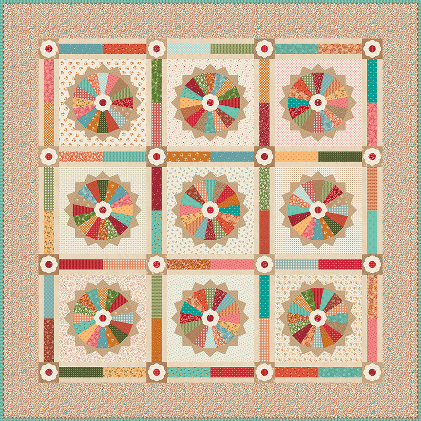Homemade Pie Collectible Quilt Kit – Baked with Love by Lori Holt – Preorder (August 2026)