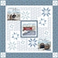 Snowflakes Over Covered Bridges Quilt Kit – Covered Bridges in Winter (Preorder, August 2026)
