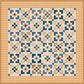 Charmed Table Topper Quilt Kit – Denim & Daisy by Lori Holt | Preorder