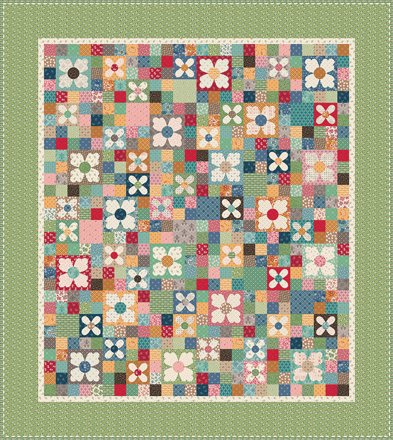 Gathering Wildflowers Quilt Kit – Lori Holt – Family Reunion – Collector Box – 50% Deposit – December 2026 Preorder