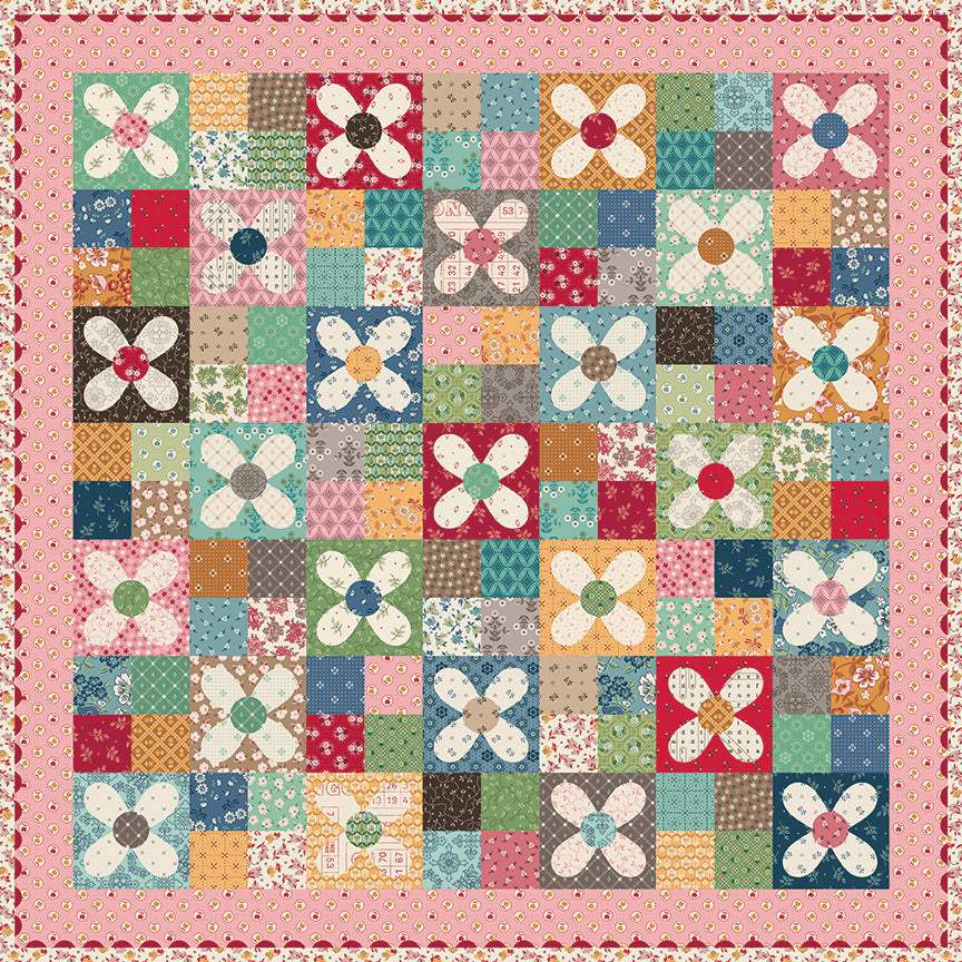 Gathering Wildflowers Quilt Kit – Lori Holt – Family Reunion – Collector Box – 50% Deposit – December 2026 Preorder