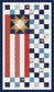 Welcome to America Wall Hanging Kit Featuring Patriotic Pride by Sandy Gervais for Riley Blake Designs - February 2027 Preorder