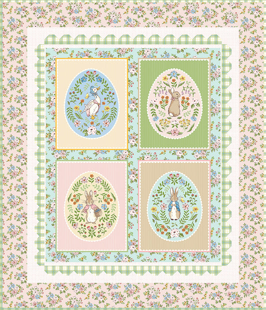 Peter Rabbit™ Spring Panel Quilt Kit – 50% Deposit Preorder – January 2027 Arrival