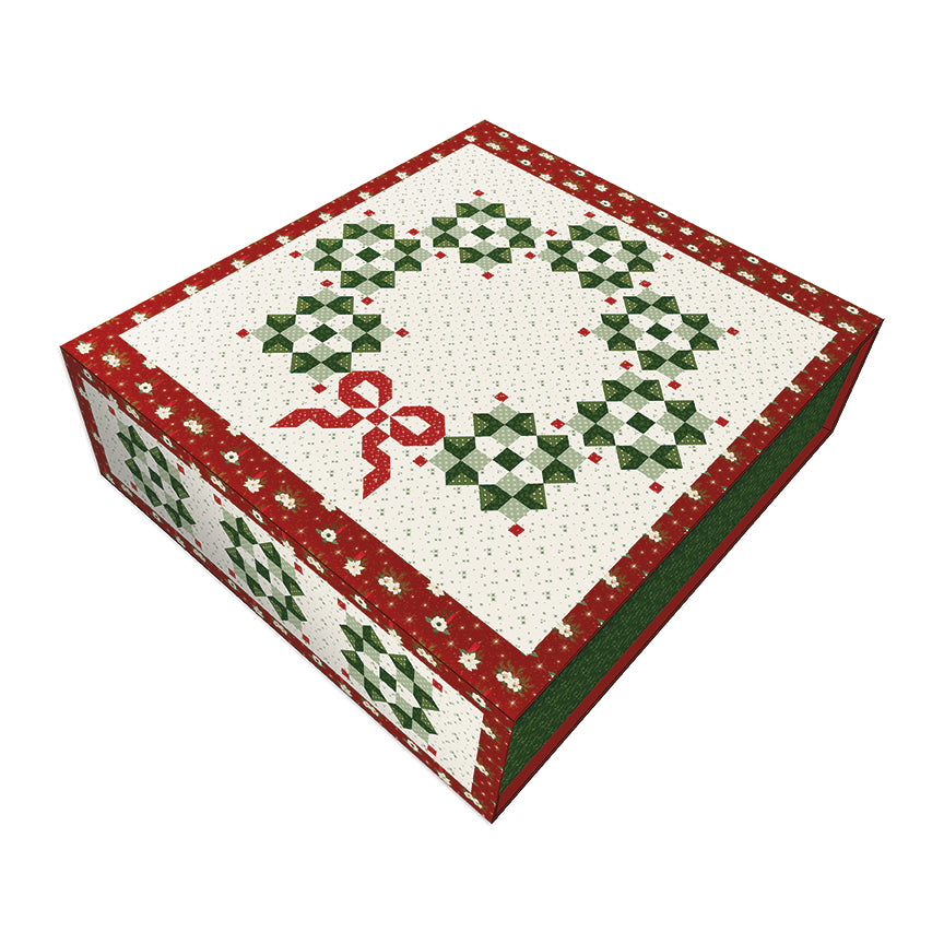 Circle of Cheer Quilt Kit – Peace on Earth by Sandy Gervais | Collector Box | 62" x 62" | 50% Deposit Preorder | May 2027