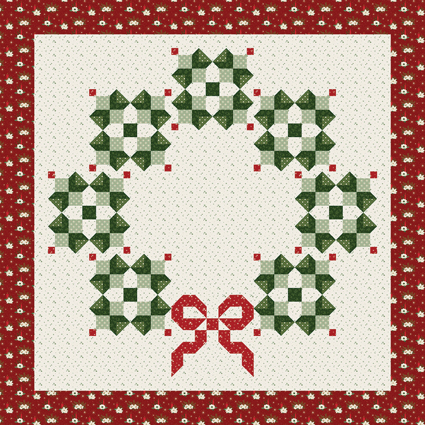 Circle of Cheer Quilt Kit – Peace on Earth by Sandy Gervais | Collector Box | 62" x 62" | 50% Deposit Preorder | May 2027