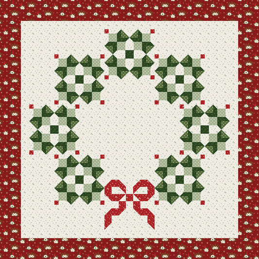 Circle of Cheer Quilt Kit – Peace on Earth by Sandy Gervais | Collector Box | 62" x 62" | 50% Deposit Preorder | May 2027