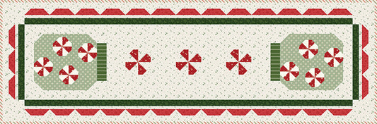 Grammie’s Candy Runner Kit – Peace on Earth by Sandy Gervais | Collector Box | 19" x 59" | 50% Deposit Preorder | May 2027