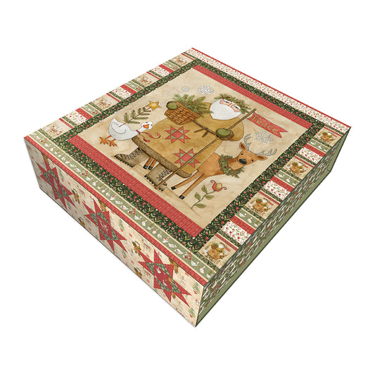Waddle’s Christmas Panel Quilt Kit – Teresa Kogut | Riley Blake Designs Collector Box | 50% Deposit Preorder | May 2027