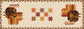 Autumn Strut Table Runner Kit featuring Acorn &amp; Amber by Sandy Gervais | June 2027 Preorder | 50% Deposit