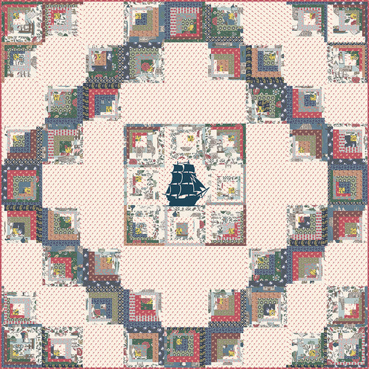 Jane Austen's House Persuasion Quilt Kit – Collector Box – 50% Deposit June 2027 Preorder