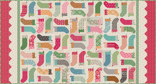 The Stockings Were Hung Runner Kit – Lori Holt | Home Town Holiday 2 | 50% Deposit Preorder | July 2027