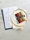 MakeBox & Co. Summer Countdown Embroidery Kit – 50% Deposit September 2026 Preorder