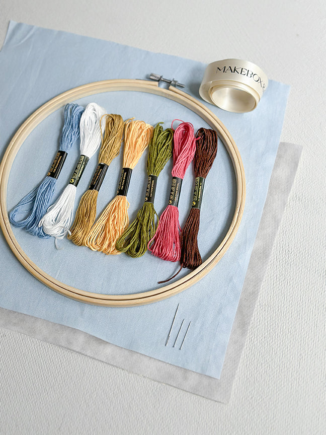 MakeBox & Co. Spring Countdown Embroidery Kit – 50% Deposit September 2026 Preorder