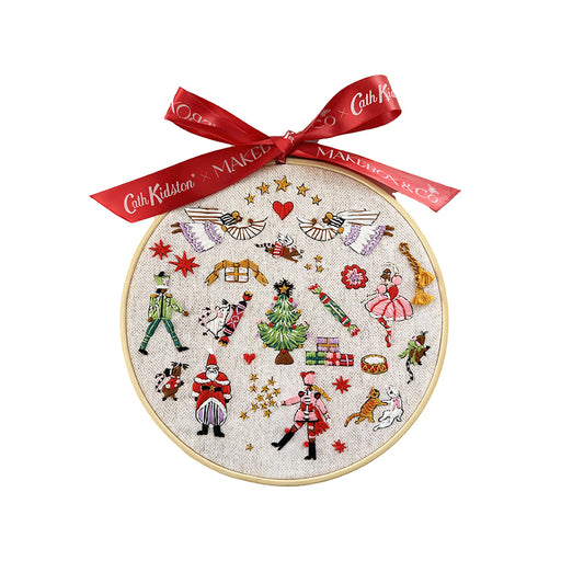 Cath Kidston® x MakeBox & Co. Nutcracker Advent Embroidery Kit – 50% Deposit September 2026 Preorder