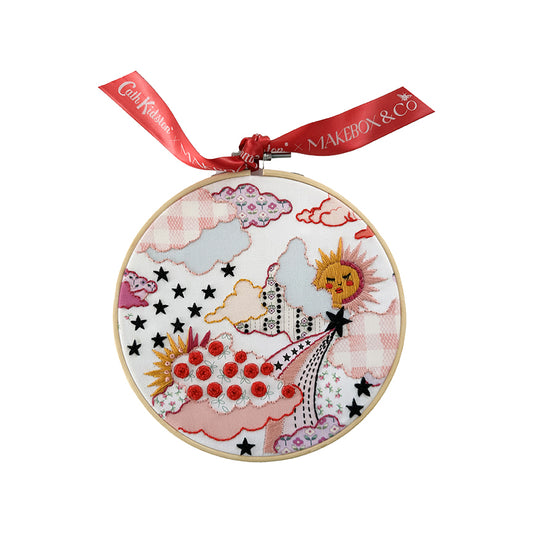 Cath Kidston® x MakeBox & Co. Appliqué Ditsy Cloud Embroidery Kit – 50% Deposit September 2026 Preorder