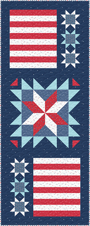 Riley Blake 2027 Table Runner Kit of the Month Club – 12 Monthly Table Topper Kits – First Kit Ships January 2027